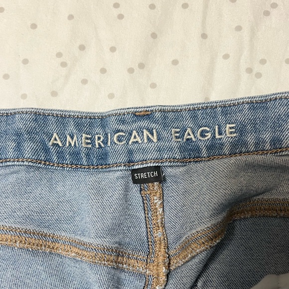American Eagle mom jeans with holes - Picture 2 of 2